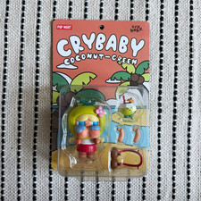 POP MART Crybaby Coconut Green Figure with Accessories Original Unopened