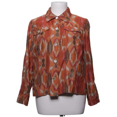Ruby Rd, Oberhemd, Damen, Größe: M/L, Orange/Mehrfarbig #SNO