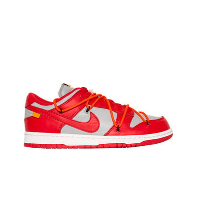 Nike x Off-White Dunk Low University Red CT0856-600 Authentic Men Sneakers