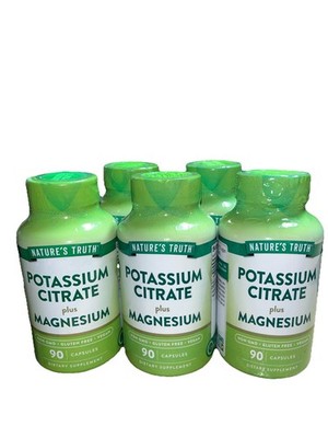 (5)Nature's Truth Potassium Citrate Supplement 275mg 360 Capsules 11/30/2026+