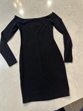 Black off the shoulder Dress size XS Express