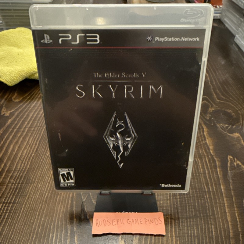 Elder Scrolls Skyrim - Sony PlayStation 3 CIB With Manual And World Map