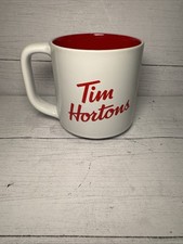 Tim Hortons Travelers Collection Voyageur Quebec Mug 2019 Maple Leaf Coffee Cup