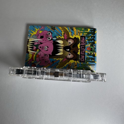Green Jelly Cassette Single Three Little Pigs Green Jelly Obey the Cowgod VG+ - Picture 6 of 7