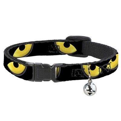 Cat Collar Breakaway with Bell Owl Eyes 1 NARROW Fits 8.5-12'' (US IMPORT)