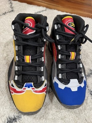 Reebok x Power Rangers Question Mid Megazord Allen Iverson Answer Men s Size 10