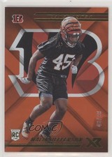 2018 Panini XR Rookies Orange 43/99 Malik Jefferson #135 z7h