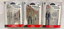 Umbrella Academy: Lot of 3 - 1:18 Scale Action Figures - Vanya - Klaus - Cha Cha