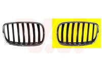 KüHlergrill KüHlergitter Schwarz Chrom/Schwarz FüR BMW X5 E70