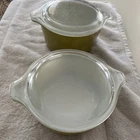 Vintage Pyrex 472 And 473 W/Lids