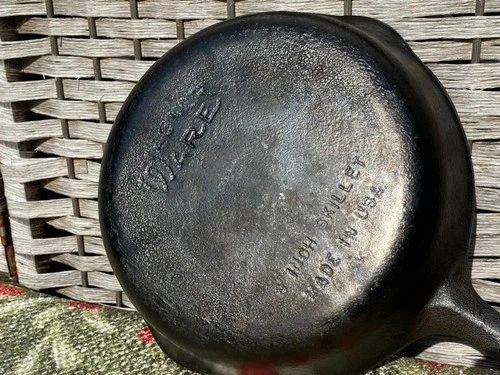 Antique Wagner Ware 8 inch Cast Iron Skillet Fry Pan #5 Made in USA