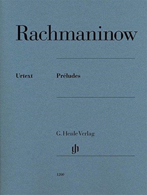 24 Prludes by S RACHMANINOW (FRENCH) 9790201812007