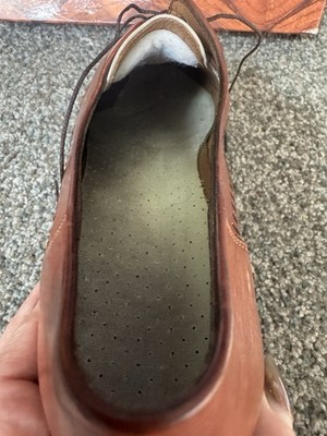Lorenzo Banfi Made In Italy 2 Toned Leather Lace Up Loafer 11M W/ Box And Shaper Lorenzo Banfi Made In Italy 2 Toned Leather Lace Up Loafer  main image 2
