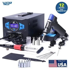 WEP 948D-III 110W Desoldering Station Soldering Iron Kit Suction Tin Gun Tool