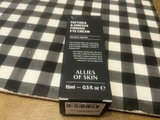 Allies of Skin Peptides & Omegas Firming Eye Cream Brighten & Depuff Exp 1/2028