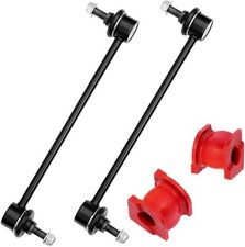 4PC Front Sway Bar Links + Bushings FITS 2001-2013 Acura MDX /... 