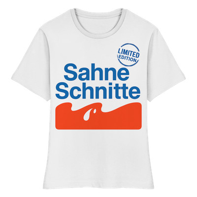 Sahneschnitte - Fitted Ladies Organic Shirt