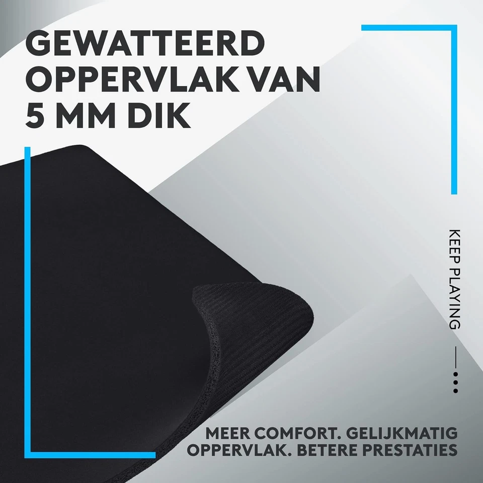 Logitech G G740 Large Thick Gaming Mouse Pad, Optimised for Gaming Sensors, Mode - Image 3 of 4