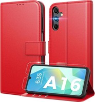 HandyhüLle Samsung Galaxy A16 5G KlapphüLle Mit Rfid-Blockierung, Kartenfach,