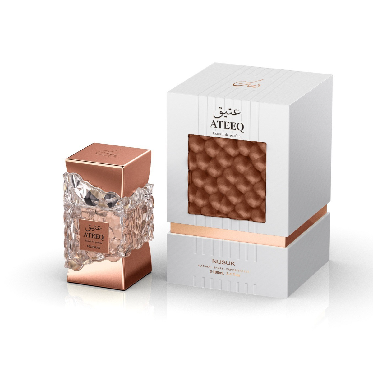 ATEEQ By NUSUK Extrait De Parfum 100ml Unisex Long Lasting Perfume