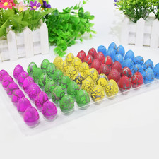 10/20Pcs Mini Hatching Dinosaur Egg Toys Grow in Water Dinosaur for Kids Classro