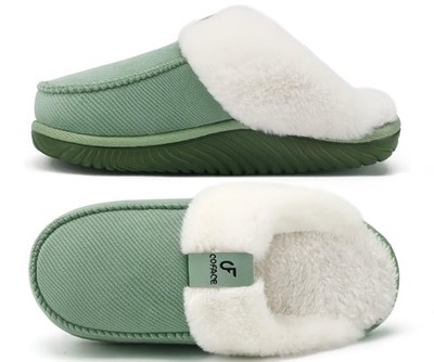 Womens Memory Foam Cushioned House Slippers Ladies  display picture 1