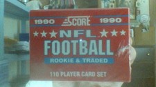 1990 Score Supplemental Football Set (Factory...