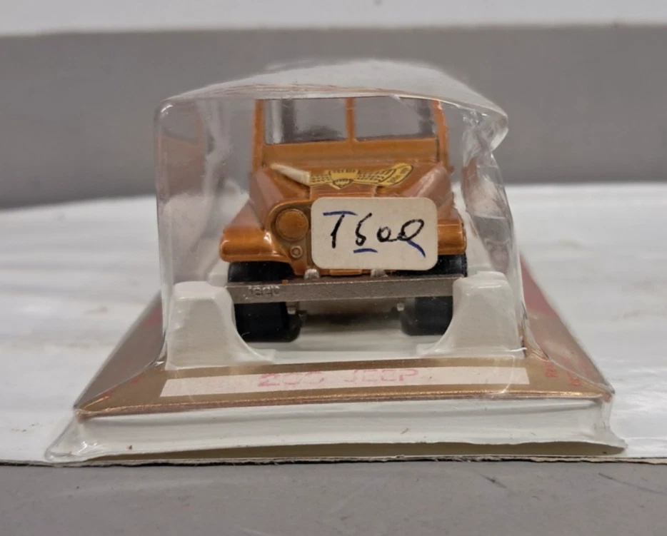 MAJORETTE 1/64 - JEEP N° 268 MADE IN FRANCE ANNI 80 - Immagine 2 di 3