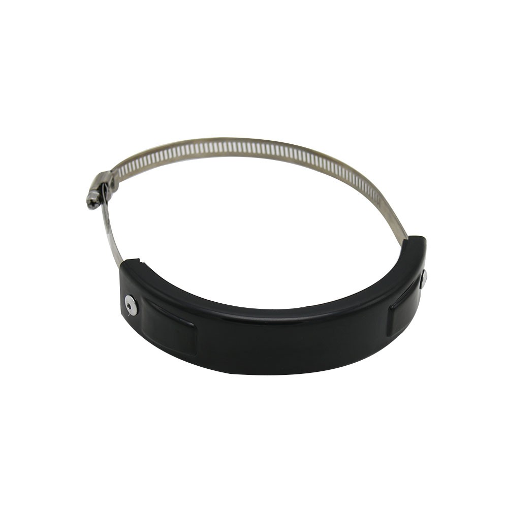 Motorcycle Exhaust Protector 100mm-160mm Oval Can Cover Round Exhaust Guard Cove