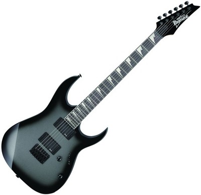 B-WARE Ibanez GRG121DX-MGS E-Gitarre GIO Pappel Ahorn HT Metallic Gray Sunburst