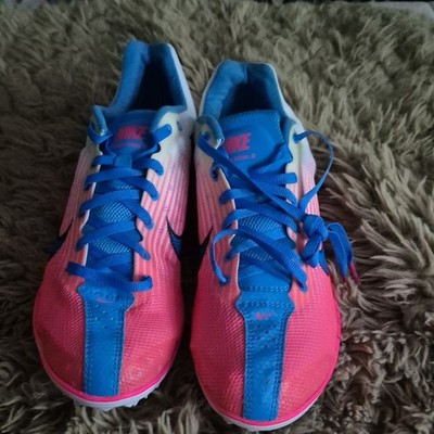 NEW WOMENS NIKE ZOOM RIVAL D TRACK DISTANCE SHOES SPIKES SIZE 10