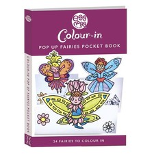 Colour - in Eggnogg Postcard Pocket Book Pop Up Fairies