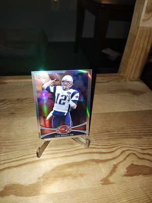 TOM BRADY-- 2012 TOPPS CHROME #220-- REFRACTOR --MINT