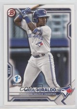 2021 Bowman Draft 1st Edition Miguel Hiraldo #BD-98 1t8