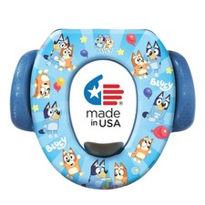 Bluey Soft Potty Seat - Potty Training Toilet Seat, Soft Cushion, Baby Potty