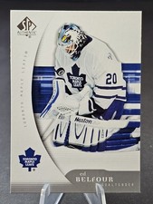 2005-06 Upper Deck SP Authentic Ed Belfour #94 Toronto Maple Leafs 