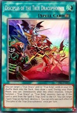 YuGiOh - Disciples of the True Dracophoenix - OP05-EN011 Super Rare - Light Play