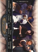 2010 TRISTAR Pursuit #158 Jason Heyward/Starlin Castro/Tyler Matzek/Donavan Tate