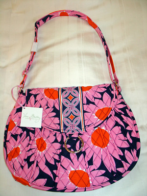 New with Tags VERA BRADLEY SADDLE UP in LOVES ME Shoulder - Cross Body Bag