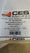 2 Rolls 42"x300' 20lb Bond HP DesignJet Plotter Paper