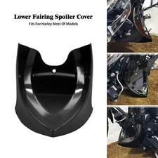 Motorcycle Lower Chin Fairing Front Spoiler Fit For Harley Touring Softail Dyna