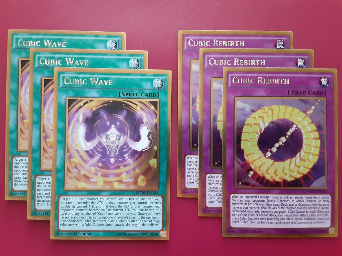 Yugioh Early Days Collection Yu-Gi-Oh Cubic Deck 45 Cards - GOLD RARE Karma - Tournament Ready Budget Deck Pokmon Rare Individual Cards Yugioh Early Days Collection Yu-Gi-Oh Cubic Deck 45 Cards - GOLD RARE Karma - Tournament Ready Budget Deck Pokmon Rare Individual Cards