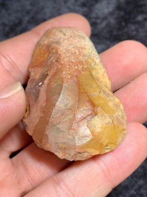 Colorful Mini Adze From Washington Co Mississippi. Colorful River Coble.