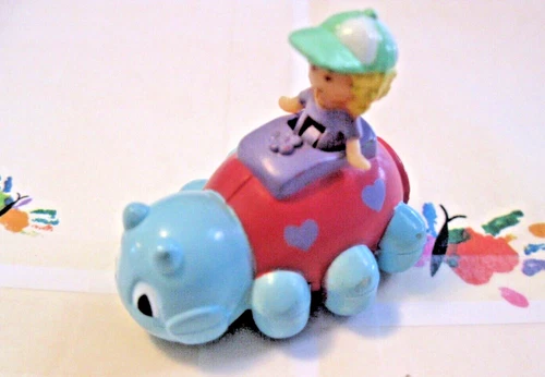 Vintage 1992 Polly Pocket Ladybird Pen Pal Pencil Topper With Figure