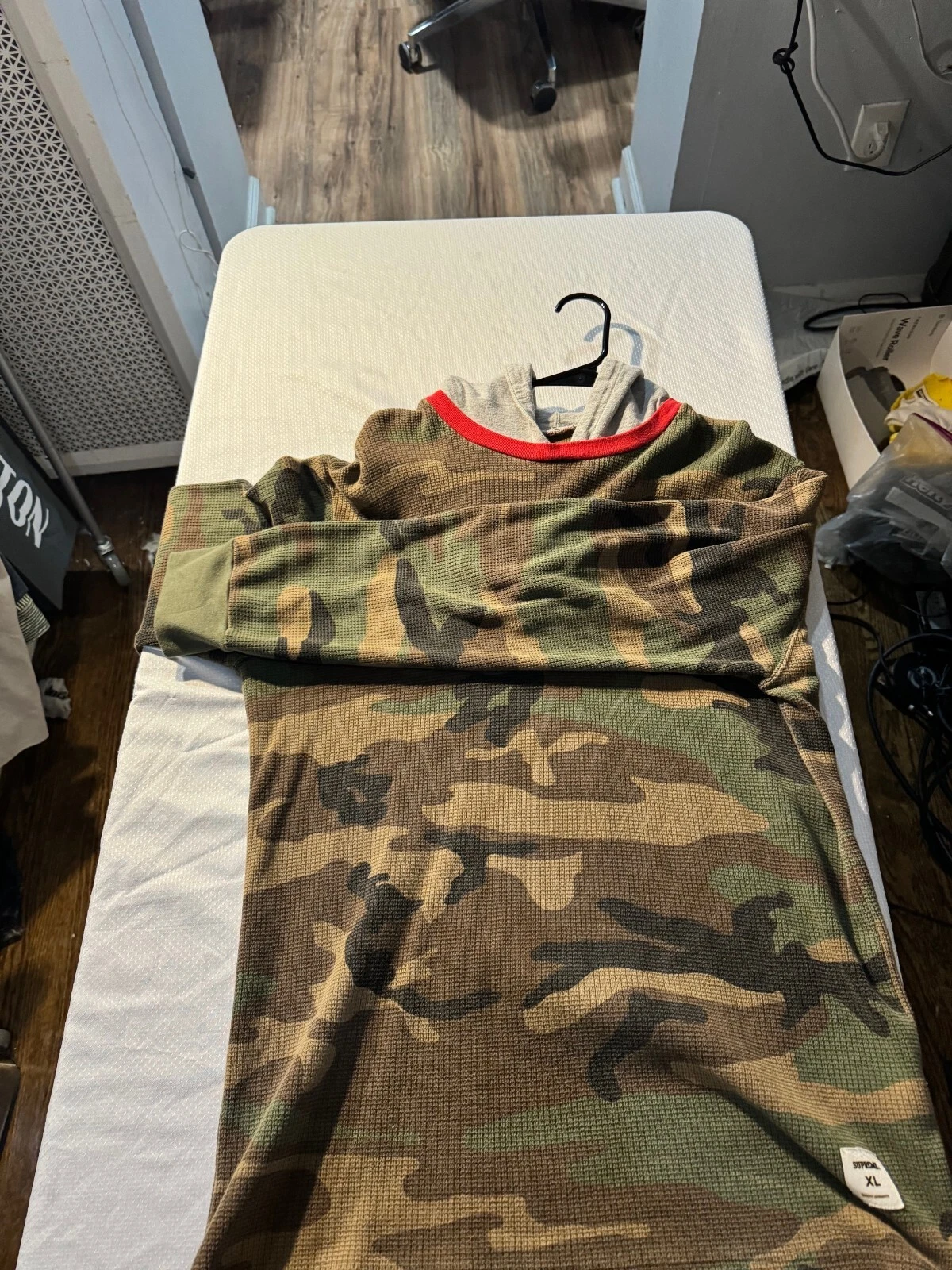 Felpa termica Supreme Waffle Woodland Camouflage taglia Medium *leggere descrizione*