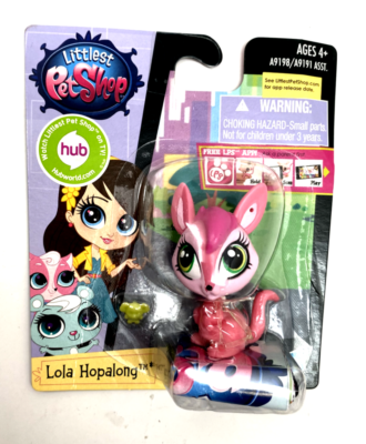 LOLA HOPALONG KANGAROO #3656 - Littlest Pet Shop LPS Hasbro LPS