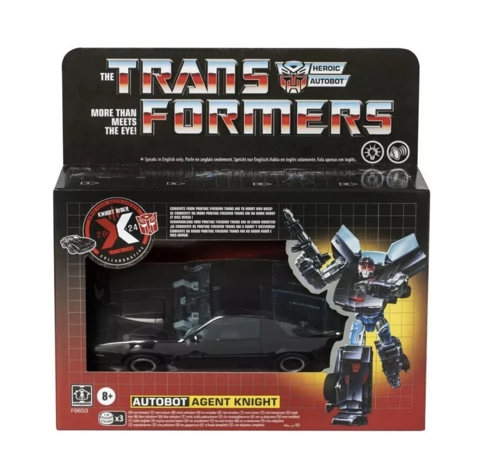 HASBRO TRANSFORMERS GENERATIONS COLLABORATIVE KNIGHT RIDER DELUXE AGENT KNIGHT - Image 2 of 4