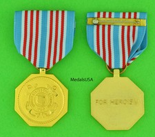 U.S. Coast Guard Medal - Full size made in the USA. USCG