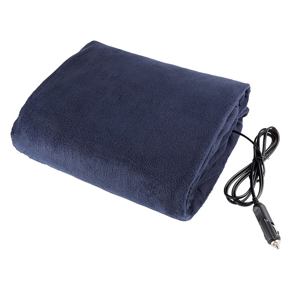 12V Car Electric Blanket Travel Camping Lightweight Portable Winter