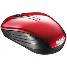 Buffalo bsmbw107rd Optical Wireless Mouse RedNEW
